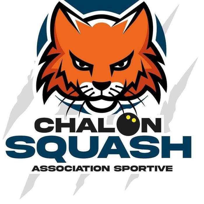Logo Squash Chalon Ligue squash BFC